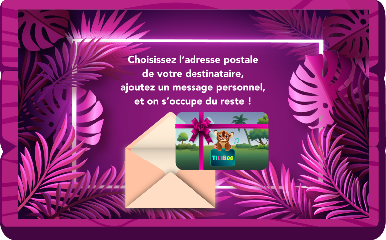 carte cadeau physique